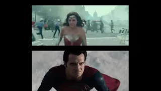 Flight - Wonder Woman and Superman