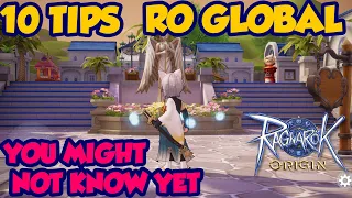 RAGNAROK ORIGIN GLOBAL - 10 TIPS YOU MIGHT NOT KNOW YET