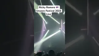 Nicky Romero 🇹🇭 Unseen Festival 2023 Live #festival  #thailand  #Rave  #nickyromero