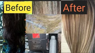Cap streaking || How to highlight hairs || Professional method with Keune brand by Ayesha Khadeeja's