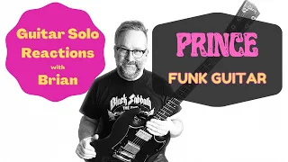 GUITAR SOLO REACTIONS ~ PRINCE ~ Funk Guitar
