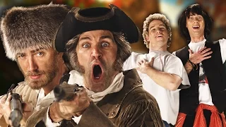 Lewis and Clark vs Bill and Ted. Epic Rap Battles of History