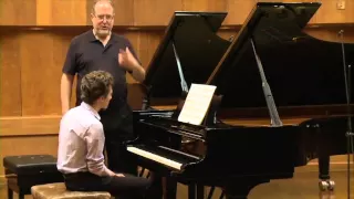 Garrick Ohlsson / Piano Masterclass / Student - Netanel Grinshtein / Jerusalem Music Centre