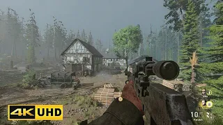 Death Factory | Germany 1944 | Realistic Ultra High Graphics Gameplay | COD WWII | 4K 60 FPS HDR