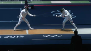 Men Epee Yellow R8 Limardo VEN vs Pizzo ITA