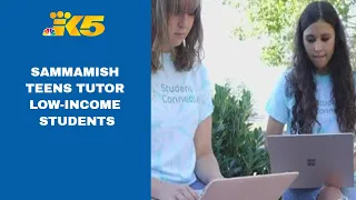 Sammamish high school students' non-profit tutors low-income children for free