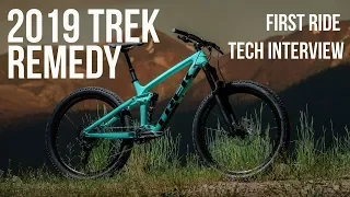 2019 Trek Remedy. First Ride Review and Tech Info