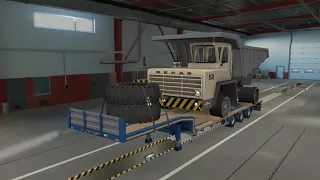 Дополнительные грузы для низкорамного трала Lowbed Trailer ETS2