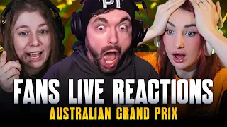 Fans Live Reactions to the 2024 Australian Grand Prix