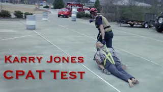 Firefighter CPAT test in 7:01 | Rocky Ridge CPAT