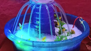 Amazing Beautiful Waterfall Fountain At Home In Water Bottle 😱 | #mrsuneherevlogs