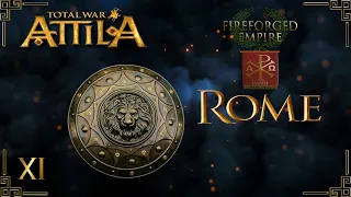 Attila total war мод FIREFORGED EMPIRE Рим-начало конца № 11