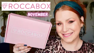 ROCCABOX NOVEMBER 2020 BEAUTY SUBSCRIPTION BOX UNBOXING - 3 FULL SIZE & 2 MINIS