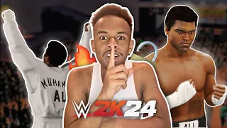 I UNLOCKED Muhammad Ali in WWE 2K24! | Early Community Day Footage