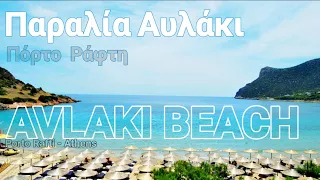Παραλία Αυλακίου - Πόρτο Ράφτη -  Beach of Avlaki