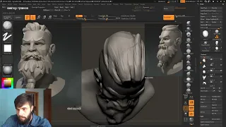 [zBrush] Создание персонажей под музычку.