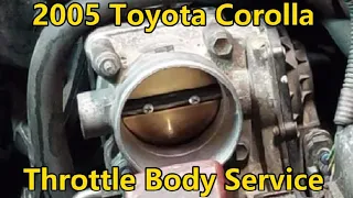 2005 Toyota Corolla - Throttle Body Cleaning Service