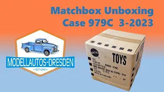 Unboxing Matchbox 2023 Case 979C Modellautos auspacken 3. Release 2023 [Modellautos-Dresden]