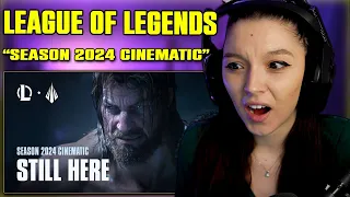 League of Legends - Still Here | Season 2024 Cinematic | FIRST TIME REACTION