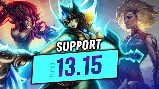 13.15 Support Tier List/Meta Analysis - League of Legends