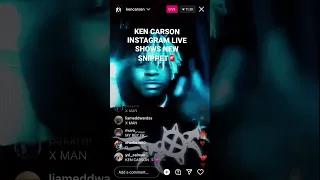 Ken Carson Instagram Live 10/29/22 SHOWS SNIPPET