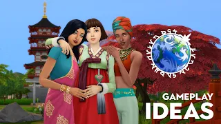 Идеи геймплея Sims 4 КОТОРЫЕ вам НУЖНО попробовать!