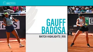Coco Gauff - Paula Badosa | ROME R16 - Match Highlights #IBI24