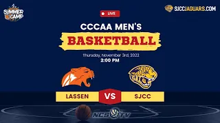 Lassen vs San Jose City College Men's Basketball LIVE 11/3/22
