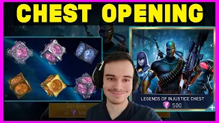 Legends Of Injustice Chest Opening Injustice 2 Mobile