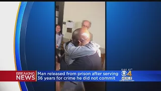 Man Wrongly Convicted Of Murder Now Free After 36 Years In Prison