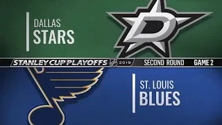 Dallas Stars vs St. Louis Blues | Apr 27, 2019 NHL | Game 2 | Stanley Cup 2019 | Обзор матча