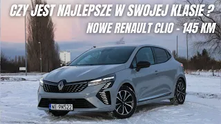 Renault Clio 2024  E-TECH 145 KM techno TEST PL 145 KM. Czy to mistrz w niskim spalaniu paliwa ?