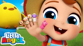 Baby John's Finger Family + Old MacDonald Had A Farm | Baby Songs | Kids Cartoons and Nursery Rhymes