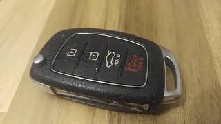 2013-2019 Hyundai Santa Fe Key Fob Battery Replacement