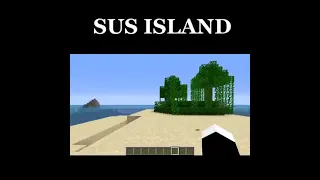 SUS ISLAND #shorts #Minecraft #viral