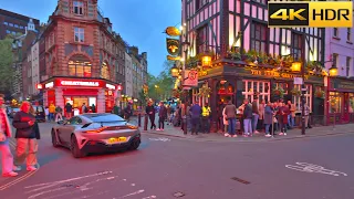 London Sunset Walk - May 2024 | Walking Through West End as The Sun Sets [4K HDR]