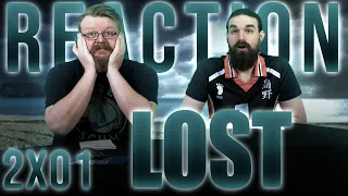 LOST 2x1 REACTION!! "Man of Science, Man of Faith"