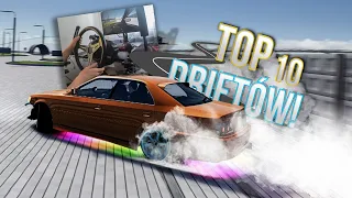 TOP 10 DRIFTÓW! *Odcinek specjalny* - RAZEM Z WIDZAMI OCENIAMY NAJLEPSZE KLIPY Z KAMERKAMI 😎