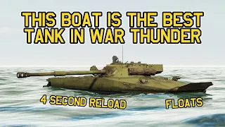 THIS BOAT IS THE BEST TANK IN WAR THUNDER - Object 906 in War Thunder - OddBawZ