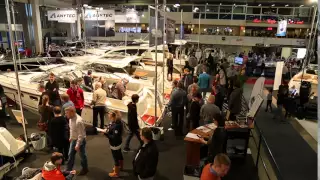 Стенд яхт и катеров Aquador Boats на бот шоу в Хельсинки 2016