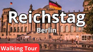 Reichstag, Berlin, Germany 🇩🇪 Walking Tour | 2023 | 4K | Travel Without Words