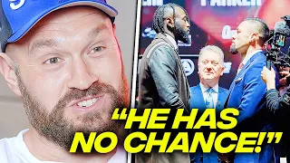 Tyson Fury LAUGHS At Deontay Wilder For Fighting Joseph Parker