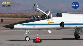 NASA Northrop T-38N Talon start-up & takeoff | Astronaut Victor Glover | Phoenix Mesa Gateway
