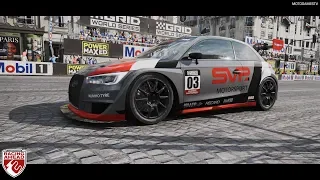 GRID 2019 - AUDI S1 quattro Concept at Paris Arc De Triomphe [4K 60FPS]