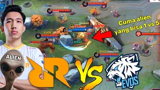 RRQ VS EVOS ! LEMON 1 VS 5 ! GILAAA INI ORANG GA ADA TAKUT TAKUT NYA