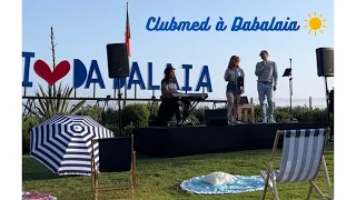 Prestations au Clubmed Da Balaia 2023 - Mlle Swann & Laivin