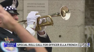 Special roll call held on anniversary of Ella French death