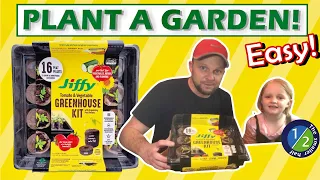 Starting Seeds Indoors /  Jiffy Greenhouse Kit Review