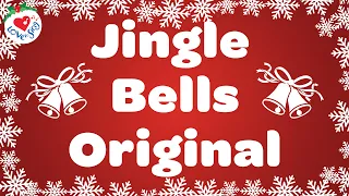 Jingle Bells Original Christmas Song with Lyrics | Love to Sing Christmas 🎅🏼