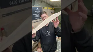 Shaping a cricket bat 🏏